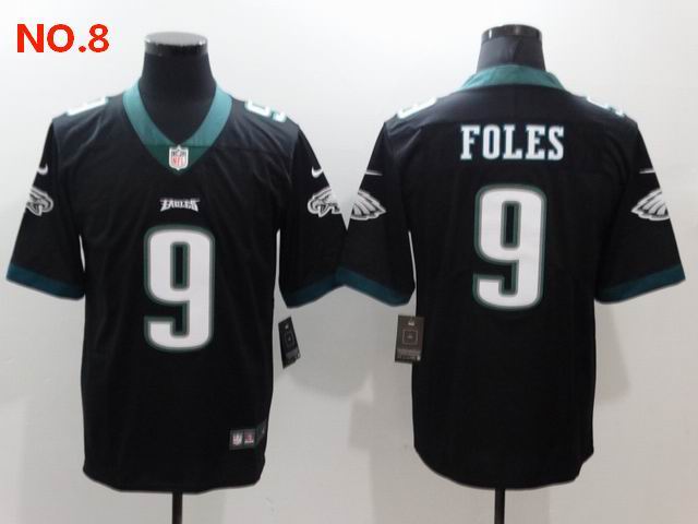 Men's Philadelphia Eagles #9 Nick Foles Jersey NO.8;